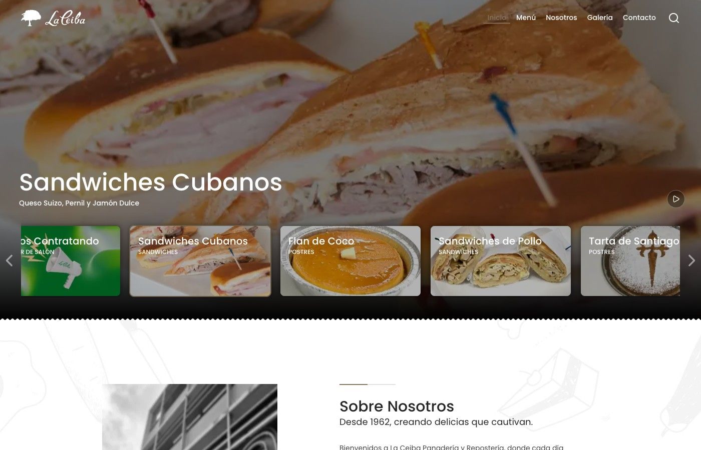 La Ceiba PR website screenshot
